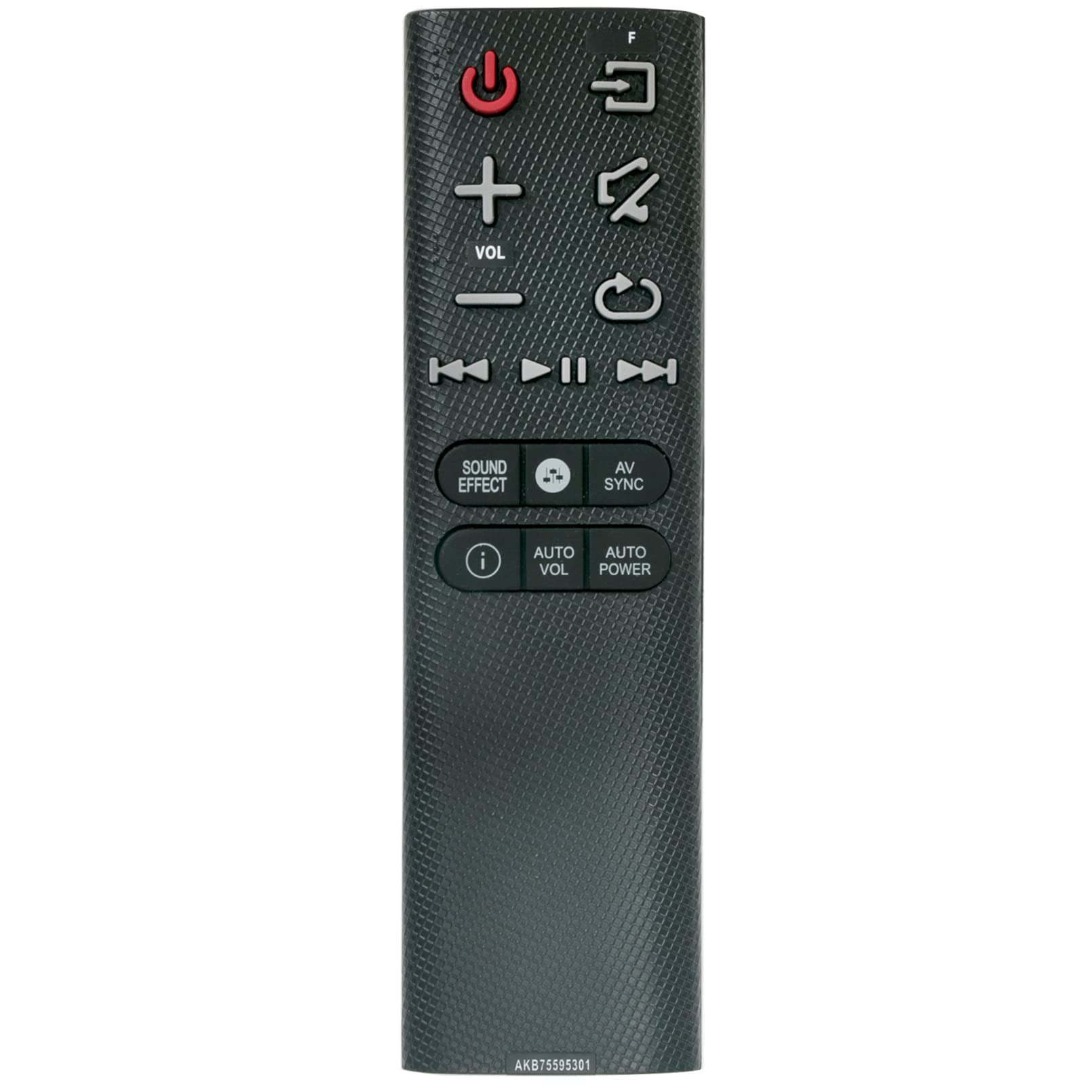 VINABTY AKB75595301 Replacement Remote Control fit for LG Soundbar Sound Bar Speaker System SK6 SK6Y SK8 SK8Y SK9 SK9Y SK10 SK10Y Spk8-w Spk5b-w