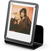 Polaroid Acrylic Photo Frame - Black - L-Shape Display Frame Plus Photo Storage up to 50 Photos (6366)