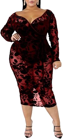 black sheer dress plus size