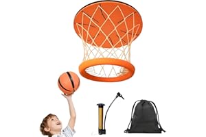 Hanging Indoor Basketball Hoop,2026 New Portable Ceiling Swish Indoor Mini Basketball Hoops,Funny Wall Mount Sports Bedroom &