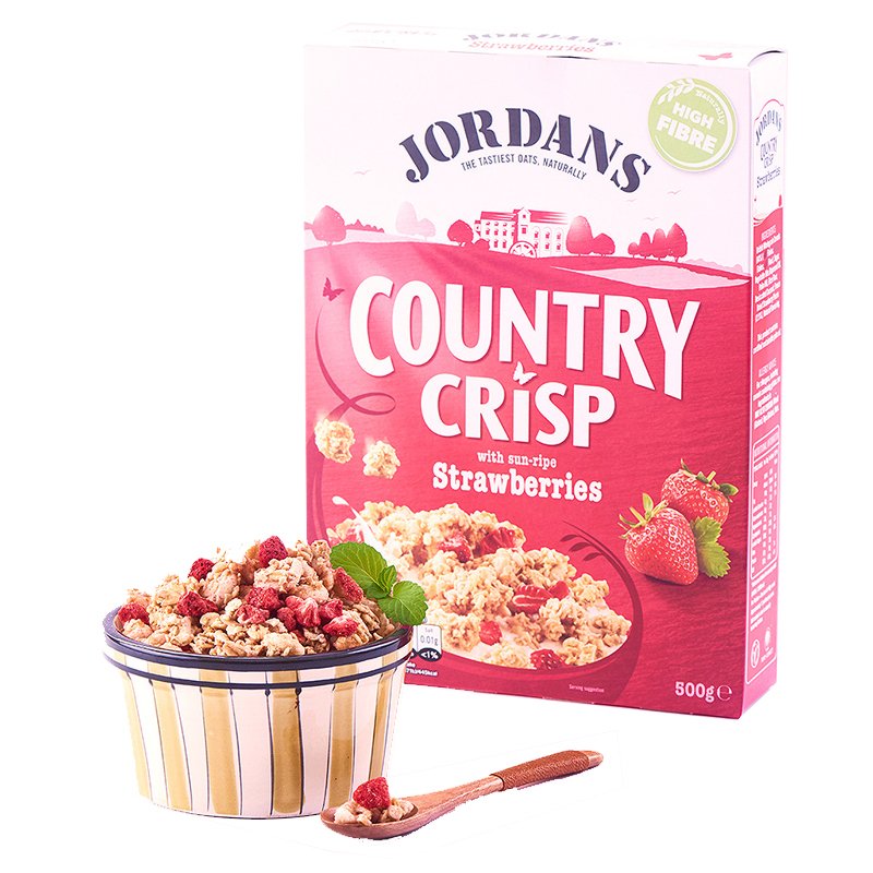 Jordans Country Crisp with Chunky Nuts (500g) Granola