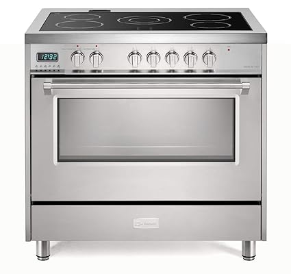 Verona 36 Inch Electric Range Oven with 5 Burners