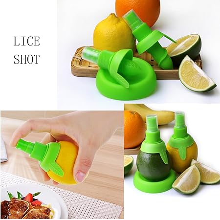 3 Set Von Spritzen Citrus Sprayer Set Zitronensaft Sprayer Zitrone Saft Extractor Set Amazon De Kuche Haushalt