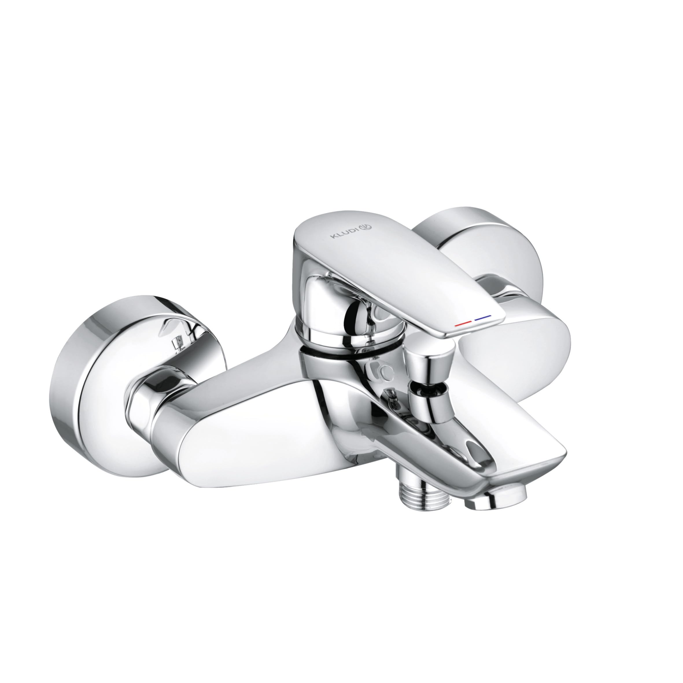 Bath and Shower tap from Kludi Pure & Solid - Chrome - 346810575