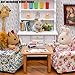 Odoria 1/12 Miniature Playing Cards 2 Sets in 1 Pack Dollhouse Decoration Accessories