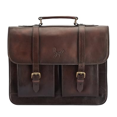 Rohit Bal Mens Satchel (Brown)