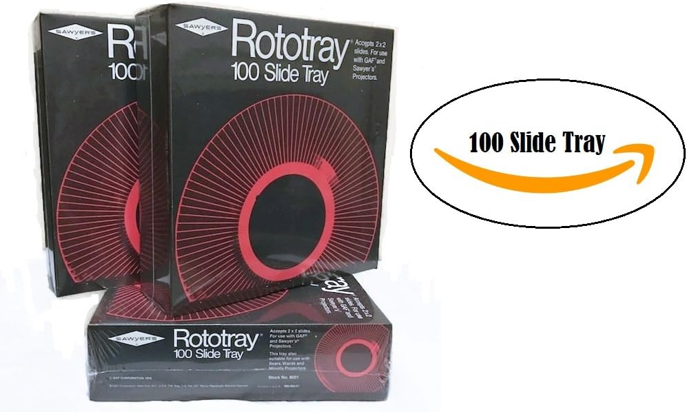 GAF Sawyer's Rototray Original Slide Tray : Slide Projectors : Camera & Photo