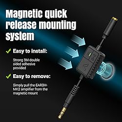 IASUS EAR3H-MK2 Helmet Audio Amplifier 12dB Volume