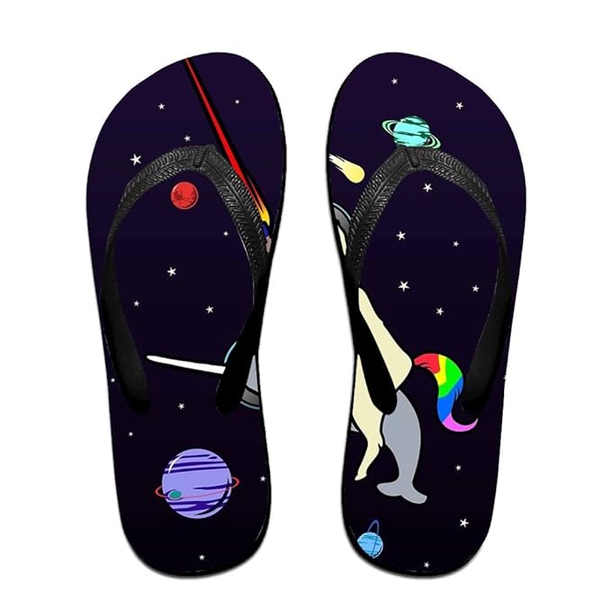 narwhal flip flops