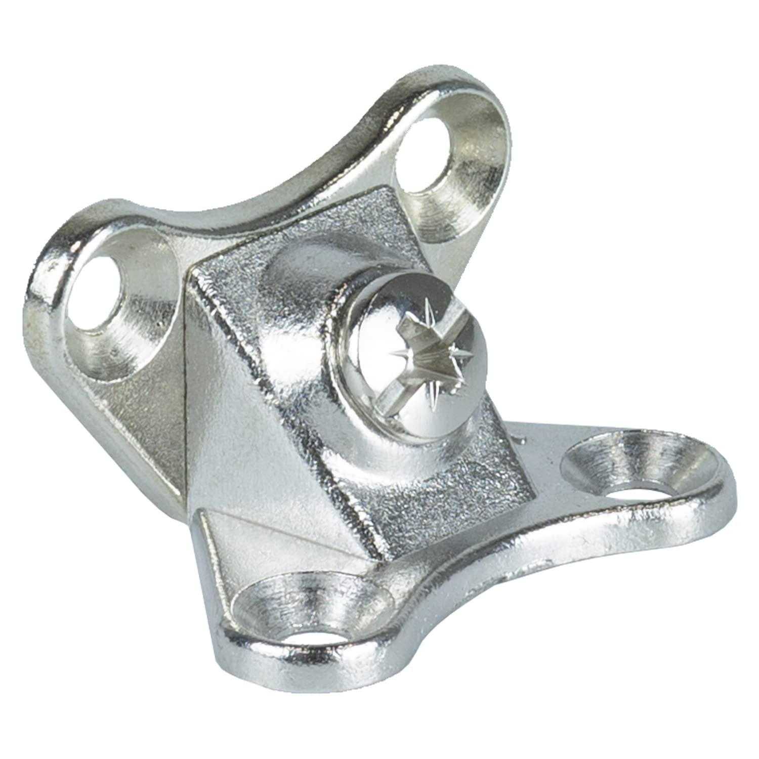 YOYCOOL Removable Corner Brace Bracket - 10Pcs Right Angle L Support Connector Bracket, Stainless Steel Butterfly Shape Corner Brace Perfect for Shelves, Wood, Furniture (Stainless Steel)