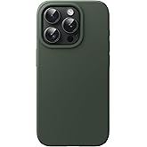 JETech Silicone Case for iPhone 15 Pro, Cypress | Silky Soft Touch, Shockproof Protection, Scratch Resistant, Microfiber Lining