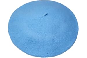 JOYHY Women's Solid Color Classic French Style Beret Beanie Hat