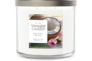 Yankee Candle 3 Wick Candle Jar, Scented Candle with up to 40 Hours of Burn Time, Premium Plant Wax Blend for Consistent Long