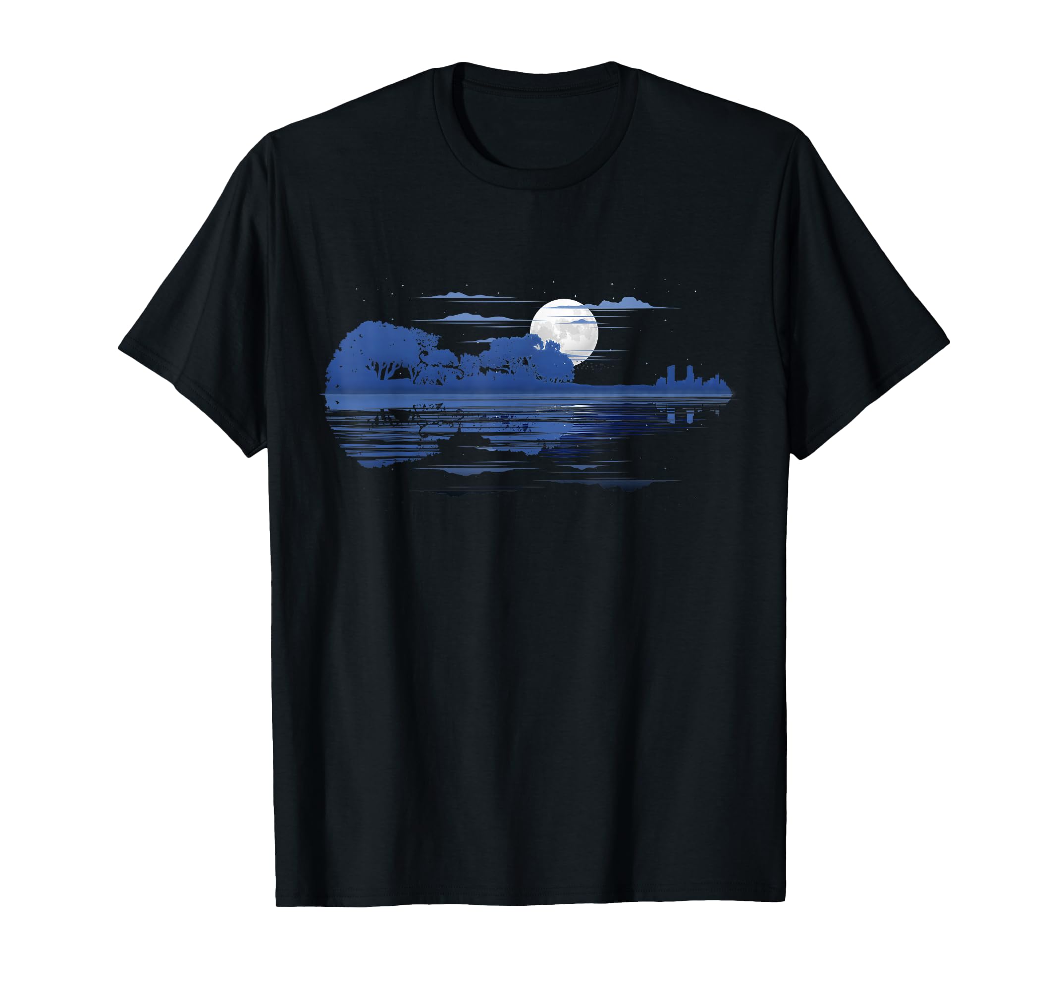 Violin Landscape Lake Violinists T-Shirt
