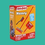 Casdon Henry Brush Set Child Cleaning Toy 3-Piece Broom Dustpan Brush view 6