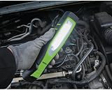 Draper 11759 7W COB LED Rechargeable Inspection Lamp Green view 7