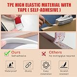 flintronic U-Shape Edge Banding 3m 20mm TPE Self Adhesive Edge Trim view 3