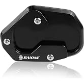 BAIONE Kickstand Extension Pad Compatible with Harley Pan America 1250 1250S RA 1250 2021 2022 Motorcycle Side Stand Foot Enlarger Plate Extender