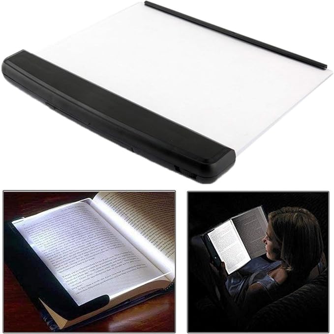 PHDstore Night Vision Panel Page Portable LED Book Light Wedge Bed Time Reading Lamp