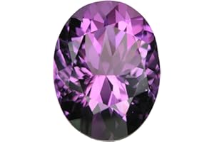 Tejvij And Sons Amethyst Natural Gemstone jamuniya Stone Amethyst Crystal Stone