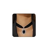 PINCHUAN 1PCS Black Choker Necklace for Women