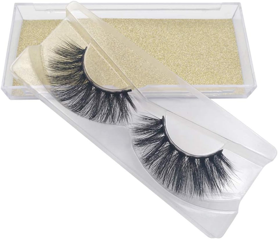 Gysad False Eyelashes Natural Handmade Faux Mink Fake Eyelashes Long Soft Eye Lashes Makeup Extensions