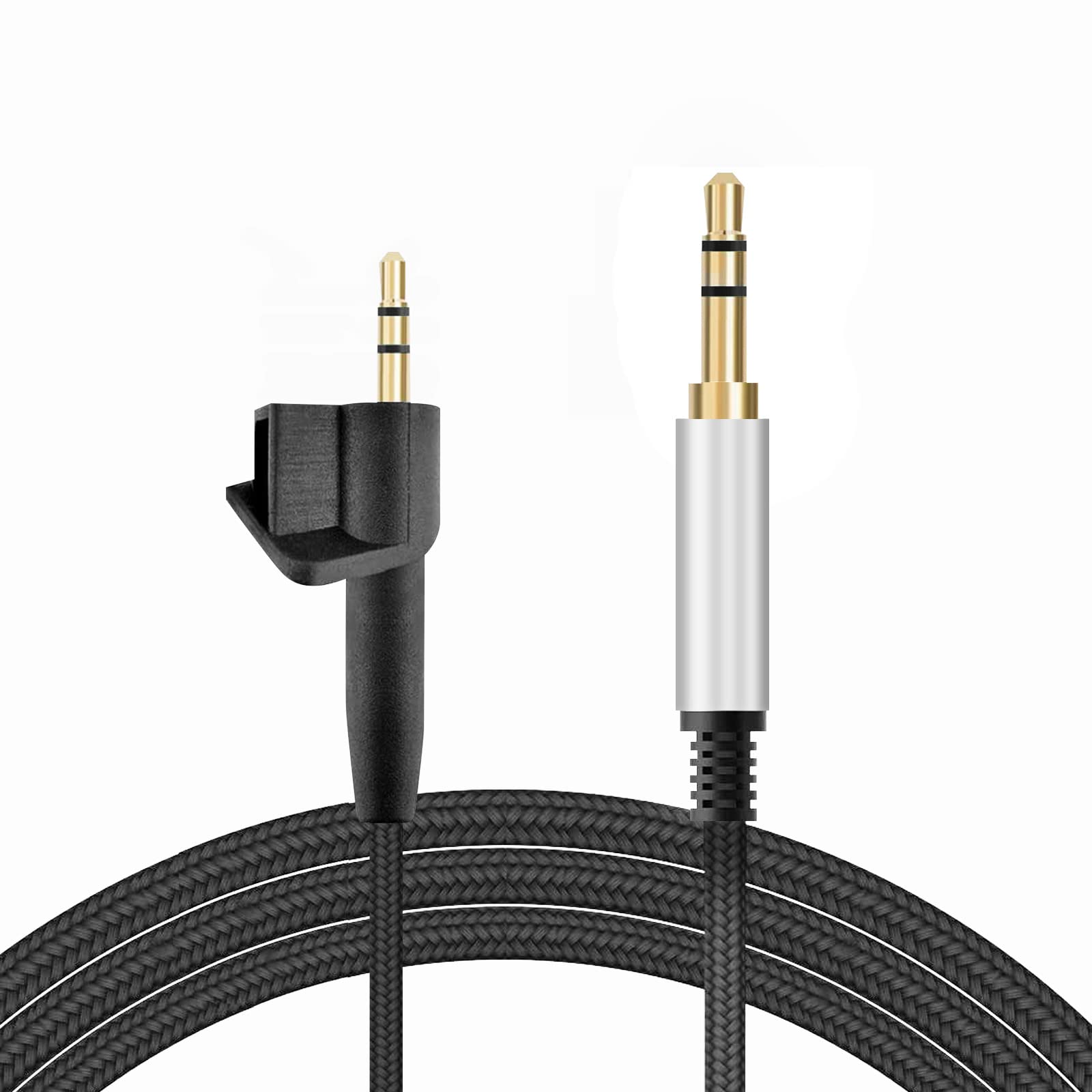 Toxaoii AE2 Replacement Audio Cable Line Compatible with Bose AE2 AE2i AE2W Headphones, 3.5mm to 2.5mm Aux Stereo Headphones Cord(4FT, Black)