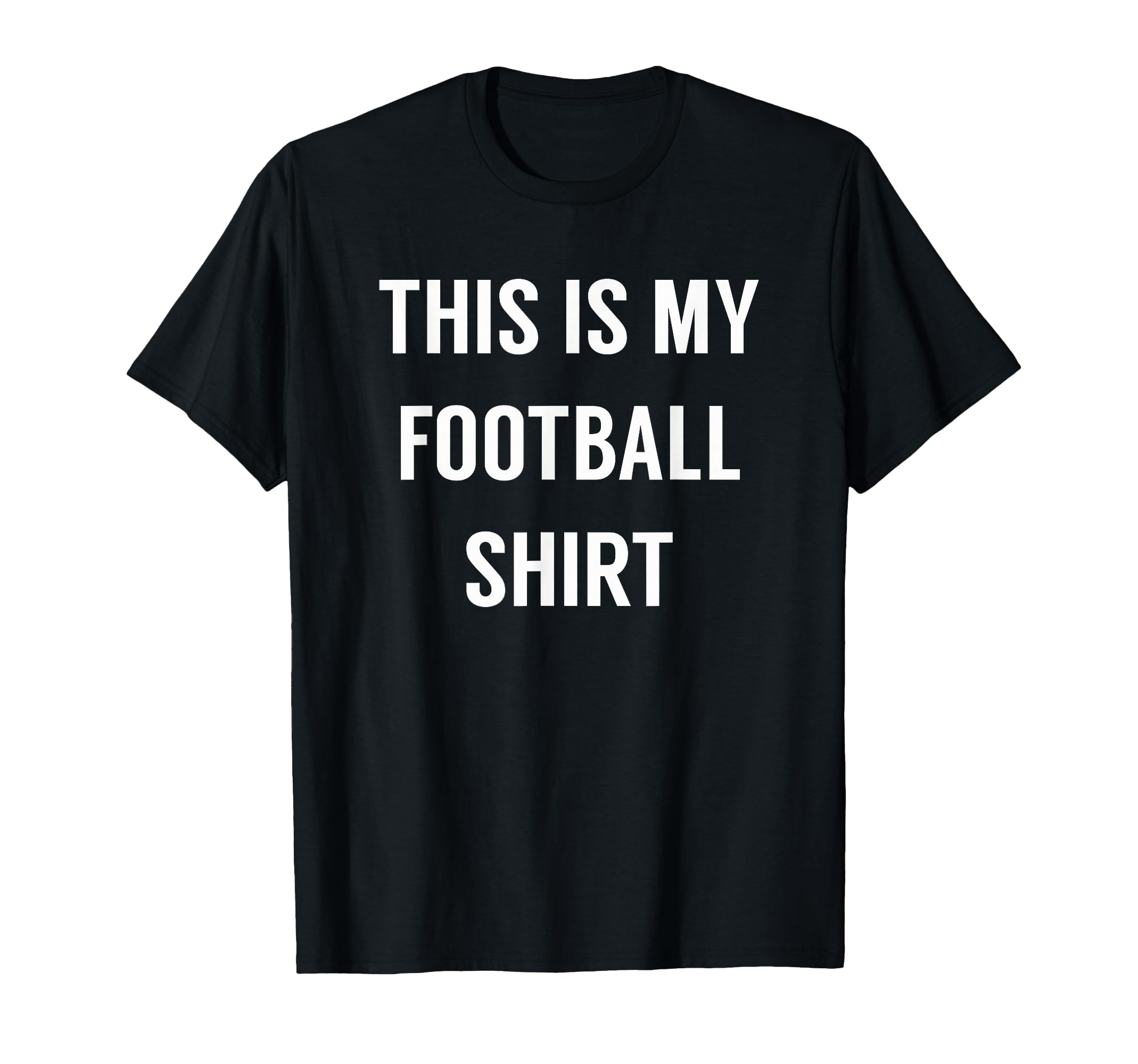 Photo 1 of This Is My Football Shirt - Funny Football TShirt for Fans T-Shirt
