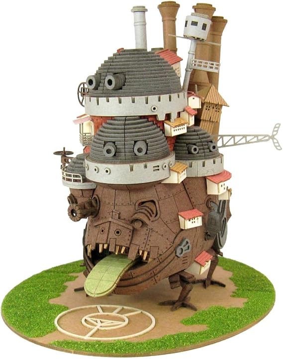 Amazon さんけい みにちゅあーとキット スタジオジブリシリーズ ハウルの動く城 ハウルの城 ノンスケール ペーパークラフト Mk07 21 ペーパーアート 通販