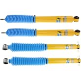 TrendsAuto Bilstein 4600 Series Set of Front &amp; Rear Monotube Shocks fits 2007 2017 Wrangler with 0" Lift | Comfort Ride | TrendsAuto Decal | 24-141727 24-141734