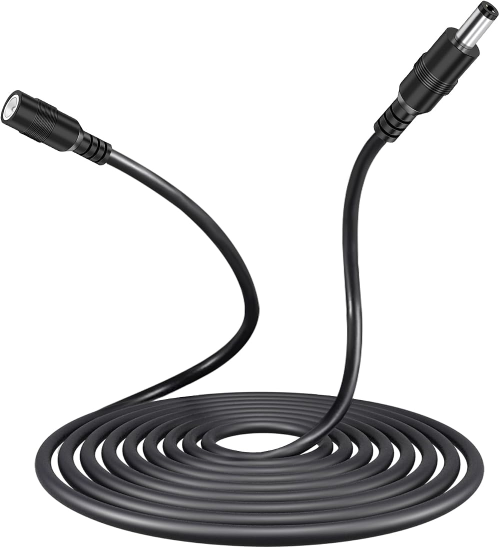 DR. WATCH 3M DC Extension Cable 3.5mm x 1.3mm Power Lead CCTV Router LED