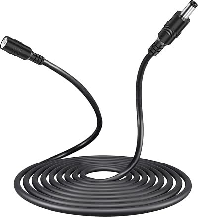 DR. WATCH 3M DC Extension Cable 3.5mm x 1.3mm Power Lead CCTV Router LED