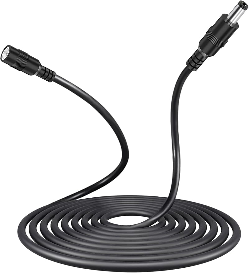 DR. WATCH 3M DC Extension Cable 3.5mm x 1.3mm Power Lead CCTV Router LED