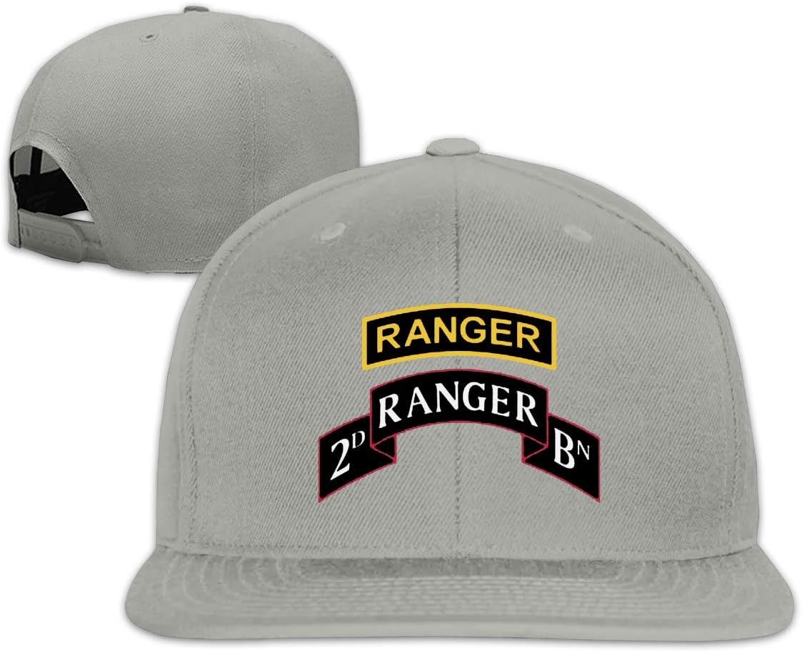 US Army 2nd Ranger Battalion Mens Adjustable Baseball Cap Hip Hop Cap