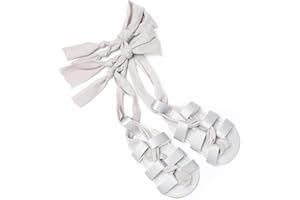 HsdsBebe Baby Girls Gladiator Sandals Pu Leather Rubber Sole Toddler First Walkers Roman Lace up Beach Sandal Shoes