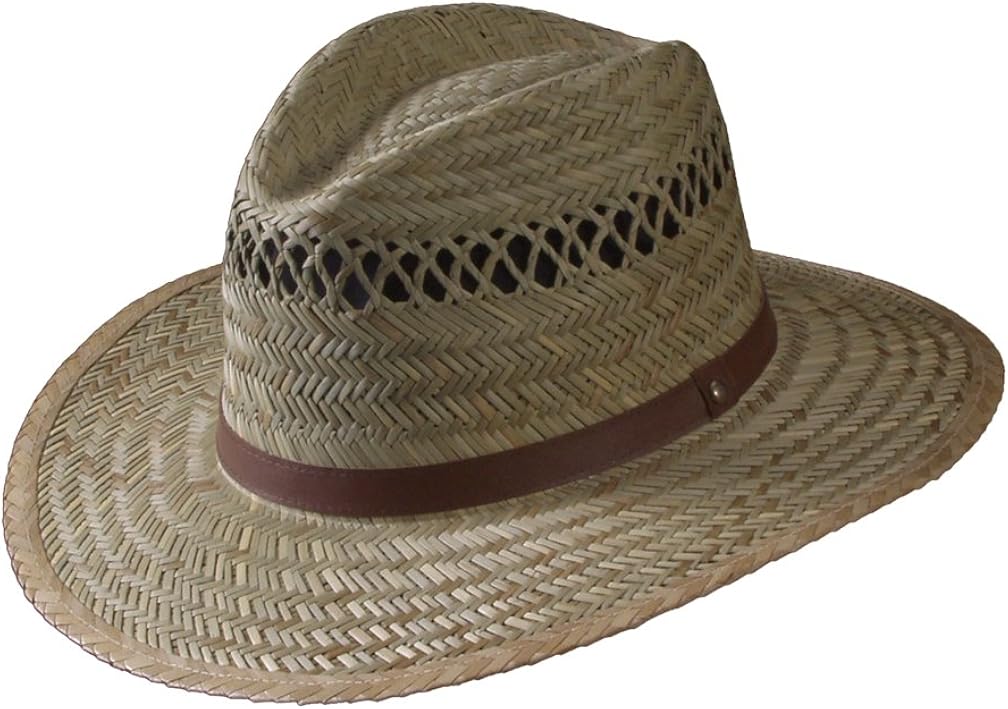 Turner Hat Men's Lindu Safari Hat S Straw at Amazon Men’s Clothing store