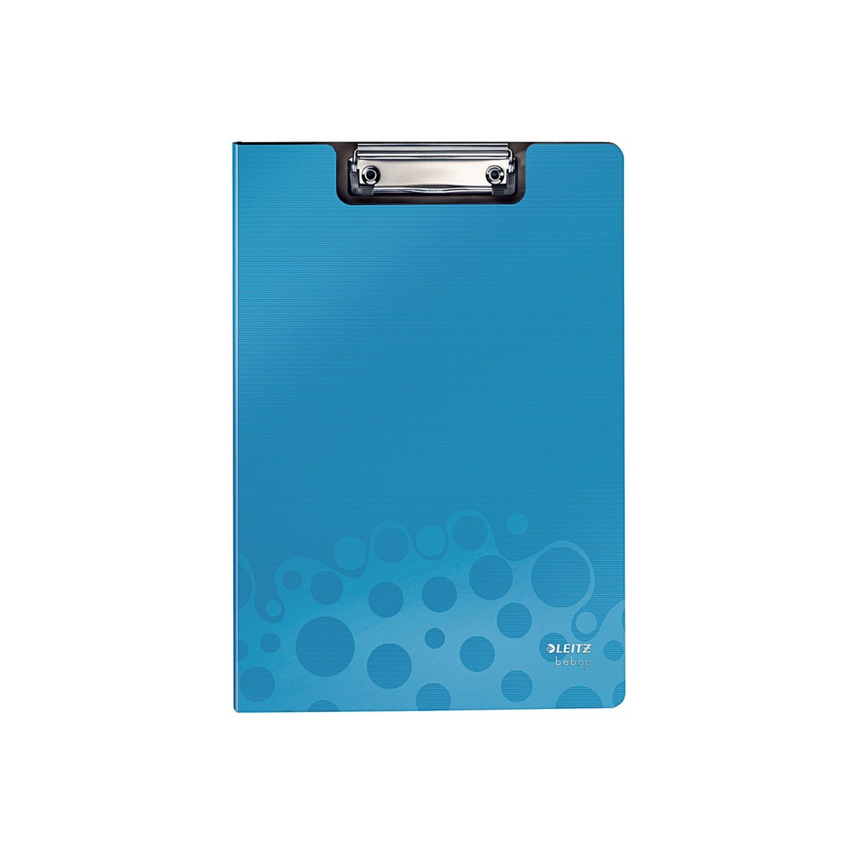 Leitz A4 Clipfolder with Cover, Lightweight Polyfoam, Bebop Range, Blue
