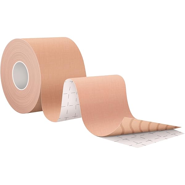 Body Tape POMAMZ 2 Pairs Breast Lift Tape Push Up Boob Tape Pasties Adhesive Invisible Breast Tape With 2 Double Sided Sticky Bra