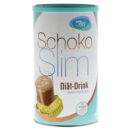 APODAY Schoko Slim Pulver Dose 450 g