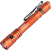 ACEBEAM TAC 2AA EDC Tactical Dual Modes Flashlight Rechargeable, 1600 High Lumens Flashlight, Dual Switch Pocket LED Flashlig