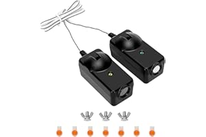 WERHOO 41A5034 Safety Sensor Kit, Replacement for Craftsman/Chamberlain/Liftmaster Garage Door Sensor, Compatible with Liftmaster/Chamberlain/Craftsman Garage Door openers Made After 1997