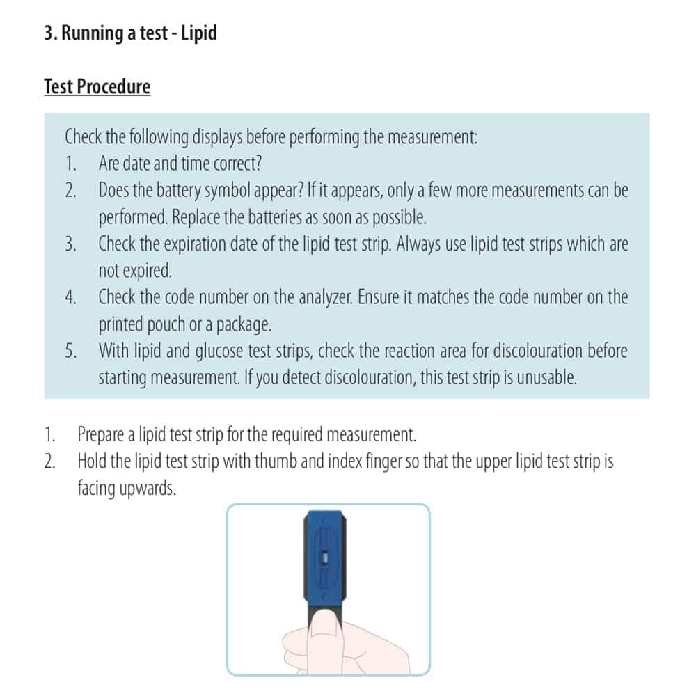CUROfit : CURO L7 & SDBio L7 - Cholesterol Multi Test Strips : Included 10 Strips (Device in NOT Included) 10 Qty