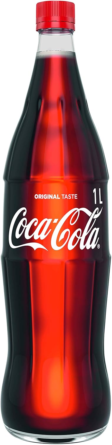 Coca Cola Glasflasche 1 Lt Amazon De Lebensmittel Getranke