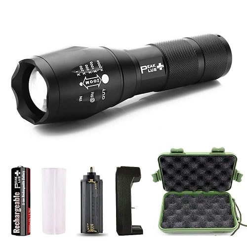 PeakPlus Tactical Flashlight