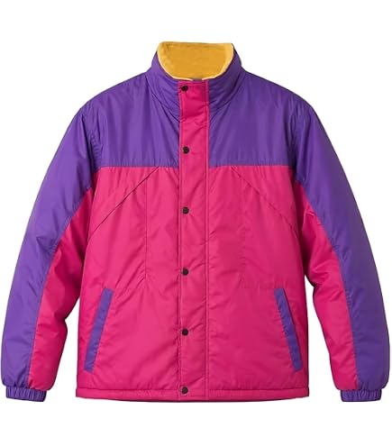 Amazon.com: 90s Retro Colorblock Windbreaker pink purple Jacket