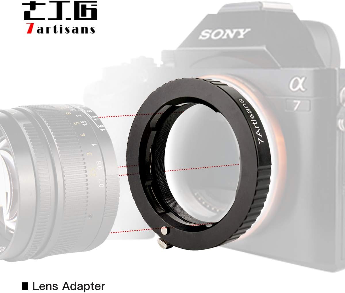 Amazon.com : 7artisans Lens Mount Adapter Manual Focus for Leica LM