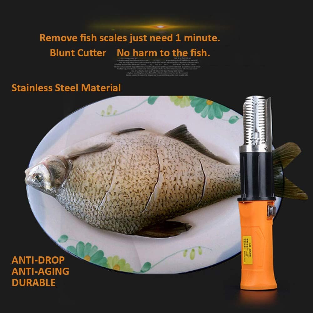 Amazon 電動 うろこ取り ウロコ取り 魚の鱗とり 業務用 鱗取り キッチンツール ホーム用 商用 事務用 お店用 うろこ取り オンライン通販
