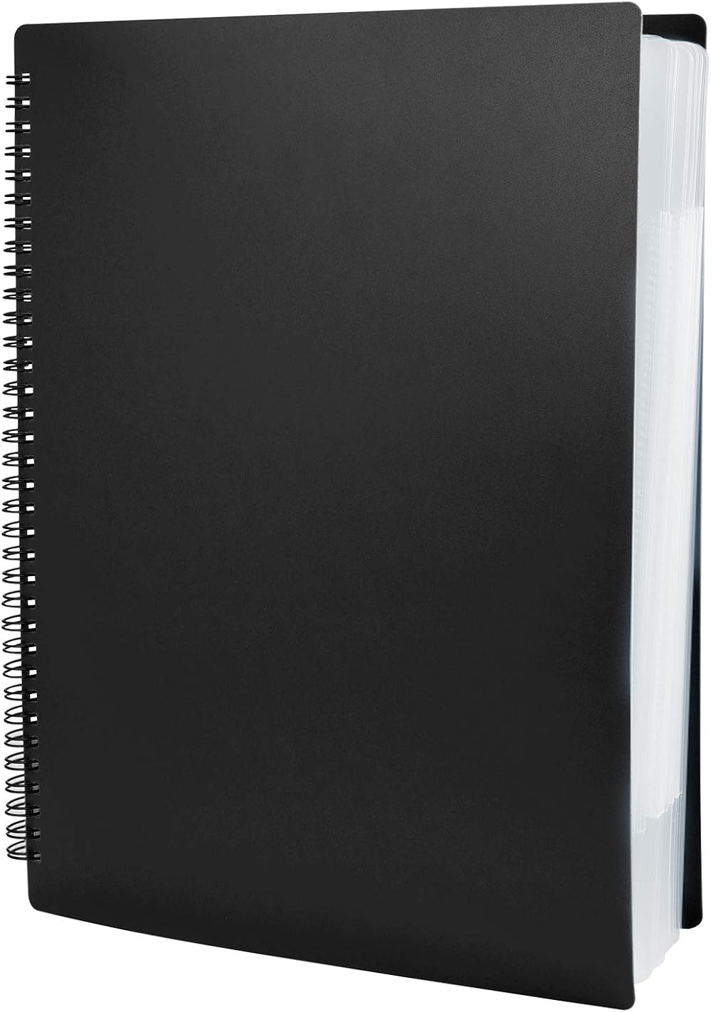 Irich Music File Folder A4 60 Sheet Choir Folder 32x24cm Black