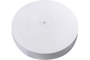 Elastic for Sewing 1 Inch 11 Yardelastique Sewing Elastic Elastic Bands Sewing Sewing Elastic Bands Elastic Knitting Band Whi