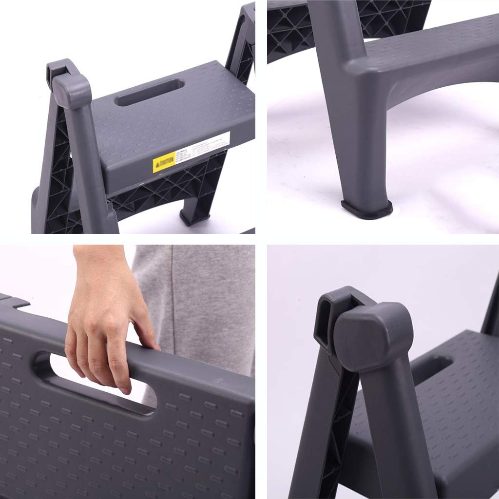 Sh Chairs Falten 2 Schritt Leiter Sicherheit Rutschfeste Matte